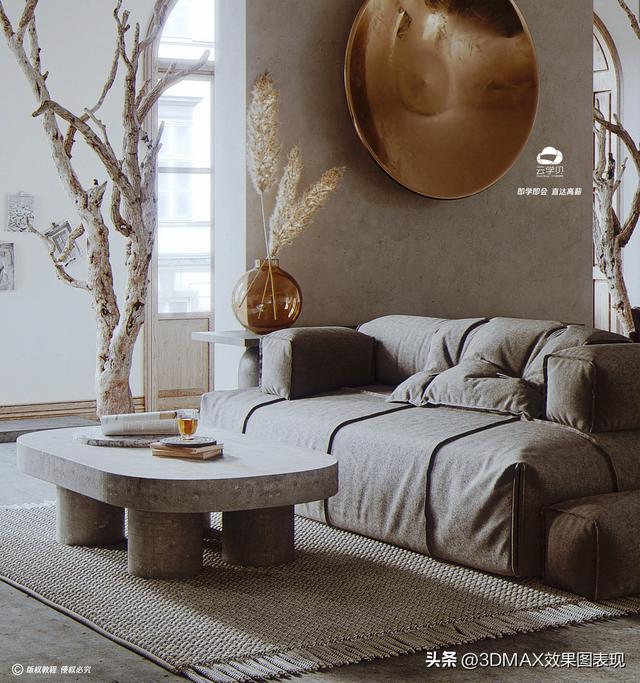 【超写实教程】3DMAX+VRay侘寂风格室内家装-5.jpg