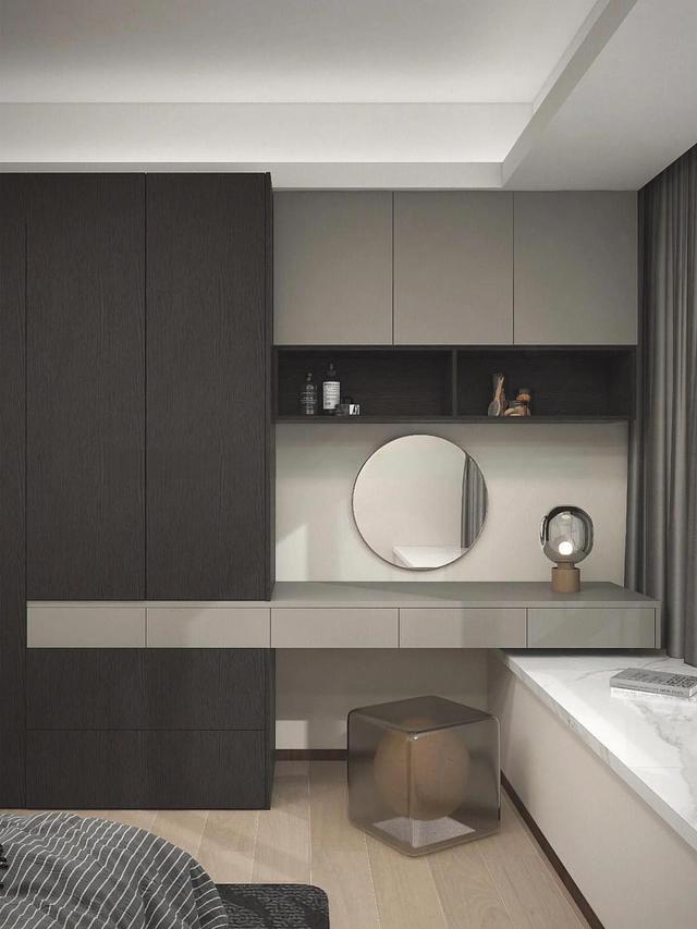 上海全屋定制/衣柜+梳妆台一体定制 很显高级-3.jpg