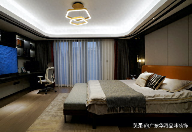 稳重有格调，现代轻奢风，舒适品味的家居装修设计-4.jpg