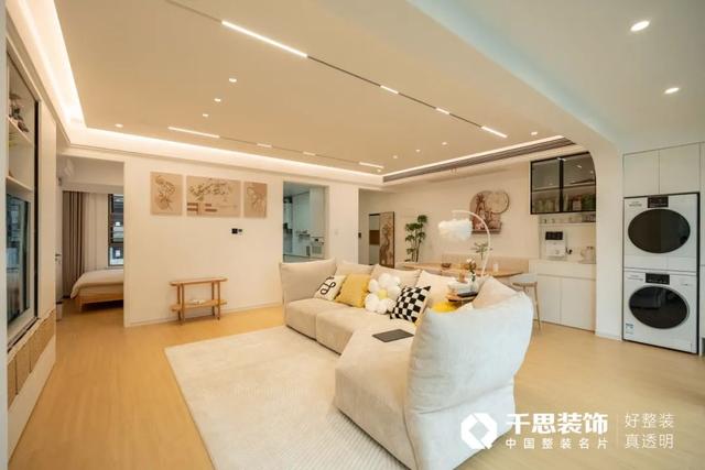 装修案例|118㎡原木奶油风清新简约-6.jpg