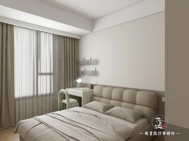 99㎡奶油风 | 恰到好处的静，藏不住的浪漫-46.jpg