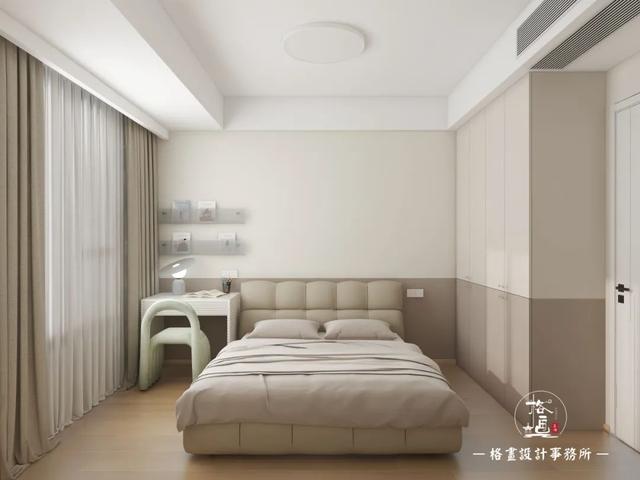 99㎡奶油风 | 恰到好处的静，藏不住的浪漫-45.jpg