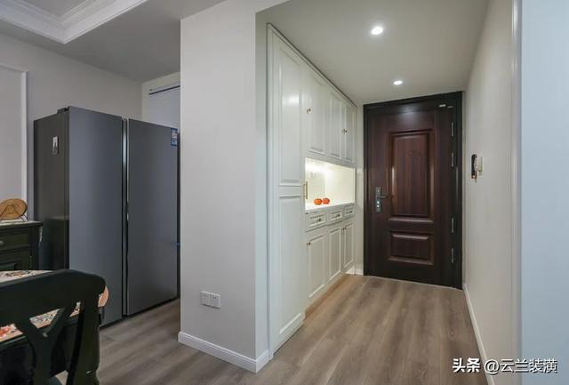 案例品鉴 | 96㎡美式田园装修风，撞色和对比色碰撞，视觉效果好看!-17.jpg