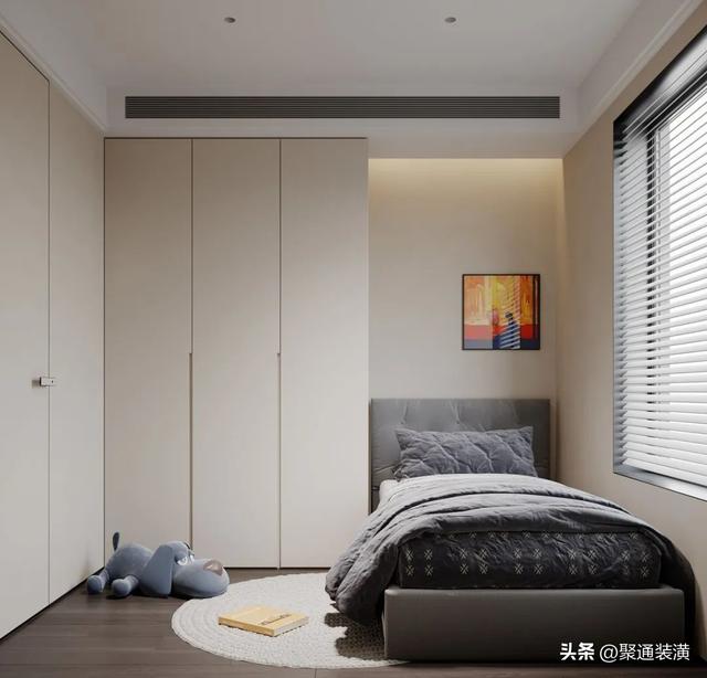 聚通装潢 | 175㎡手枪型意式轻奢风装修，呼之欲出的高级感-15.jpg