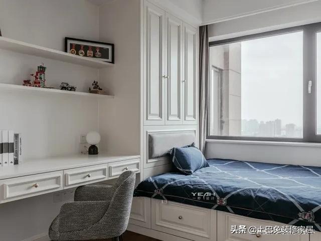 美式风太高级！80万打造168㎡四口之家，看完好想照着装-22.jpg