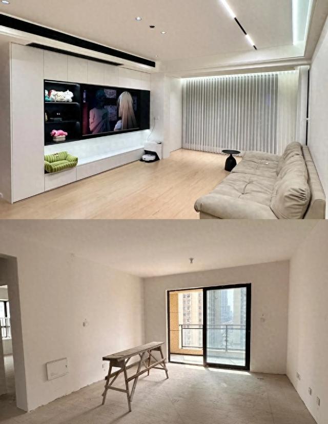 130㎡极简奶油完工，装修前后对比-1.jpg