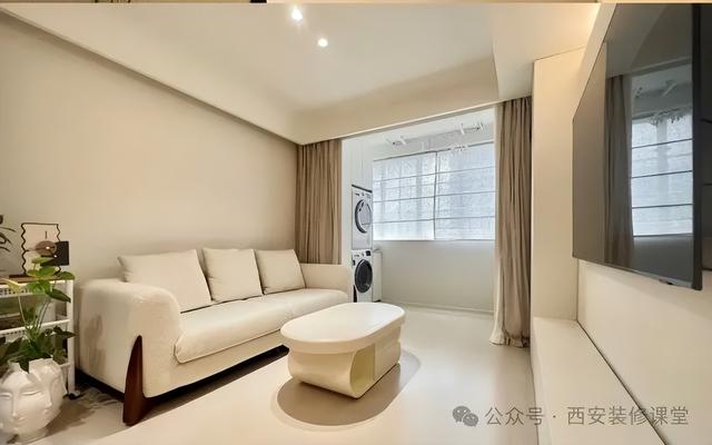 一室一厅的60㎡，发现无主灯奶油风的无尽可能-2.jpg