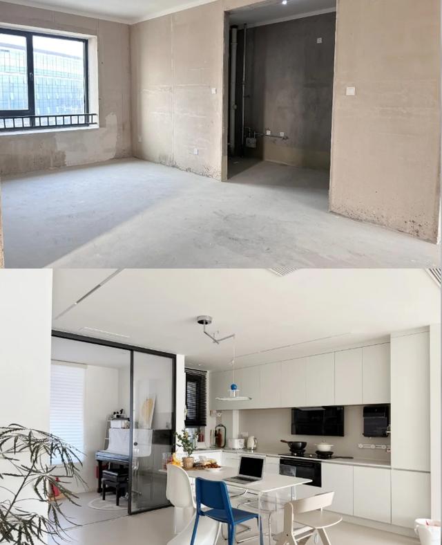 装修前后逆天变化！160㎡横厅三室如何实现俩娃的梦想家？-6.jpg