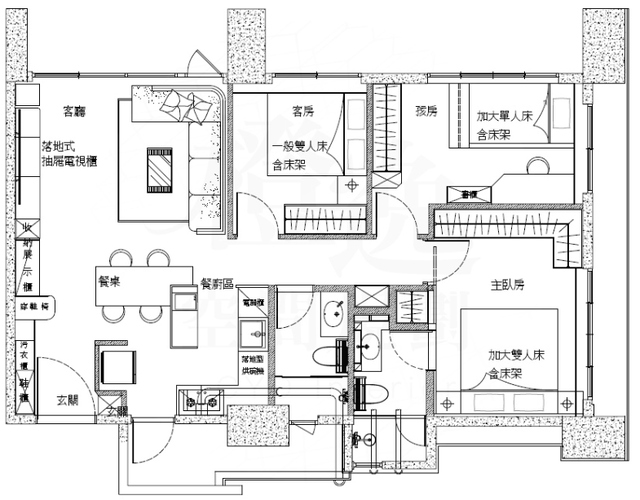 轻奢不俗气，小小92㎡，干净舒适，布局实用又合理-2.jpg