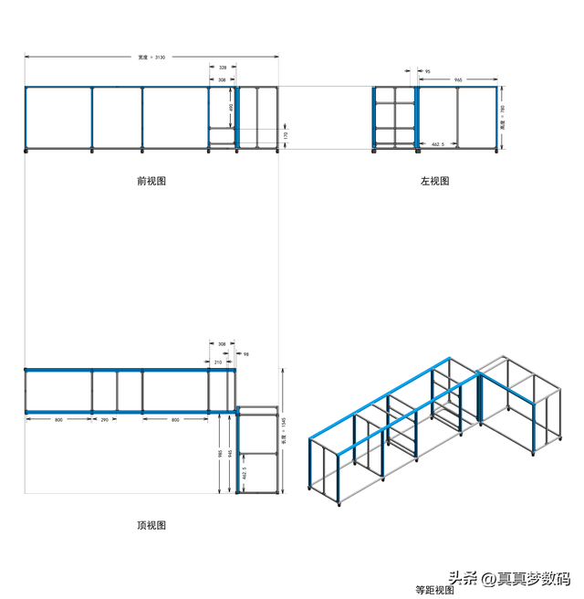 自己做全屋定制，从零开始DIY铝型材橱柜全过程：框架篇，超详细-6.jpg