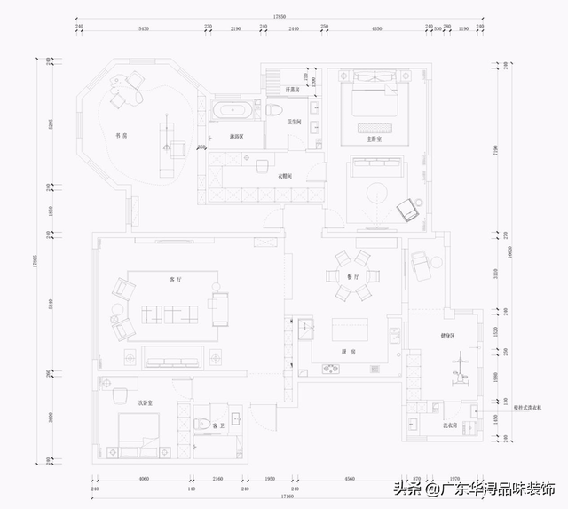 美剧狂热爱好者的梦中情家！280㎡的复古美式风格，尽显古典优雅-3.jpg