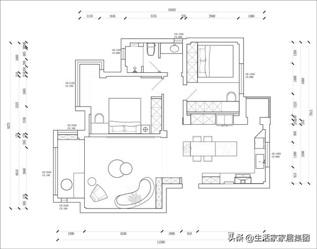 装修实景案例：艺术漆、圆弧顶，灯光好精致！侘寂风也可以不冷淡-2.jpg