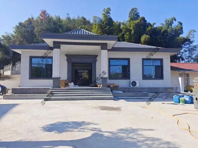 合肥农村建一层新中式别墅，土建带装修42万，看了真心动！-4.jpg