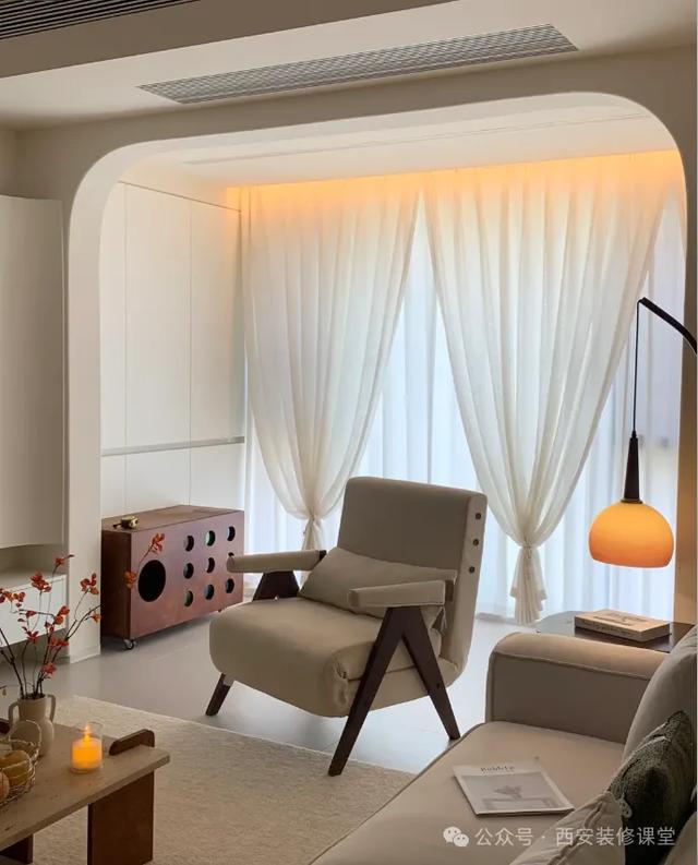 85㎡奶油中古，烂大街也要做，就为了好看-13.jpg