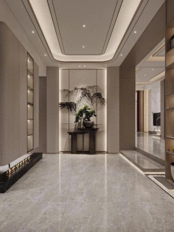 新中式自建房装修，一进门让人身心愉悦，既干净又舒适还很霸气，-1.jpg