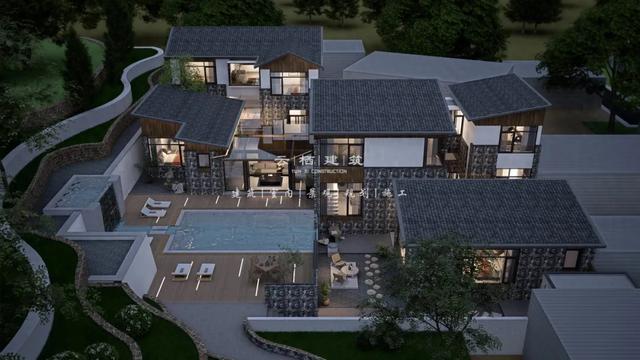 北京平谷丨607㎡诧寂风民宿设计，步移景异的乡村诗意栖居-1.jpg