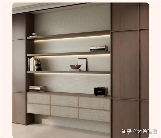 木绘蓝图｜165㎡侘寂风客厅除却华丽的装饰，让生活回归本真-4.jpg