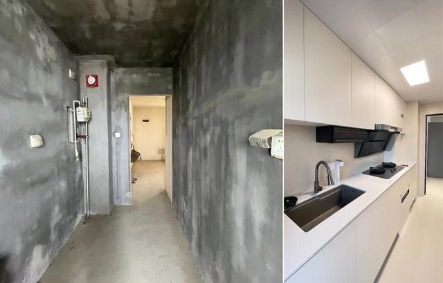 16万硬装120m² 奶油中古风，前后对比见证三室家的蜕变-5.jpg