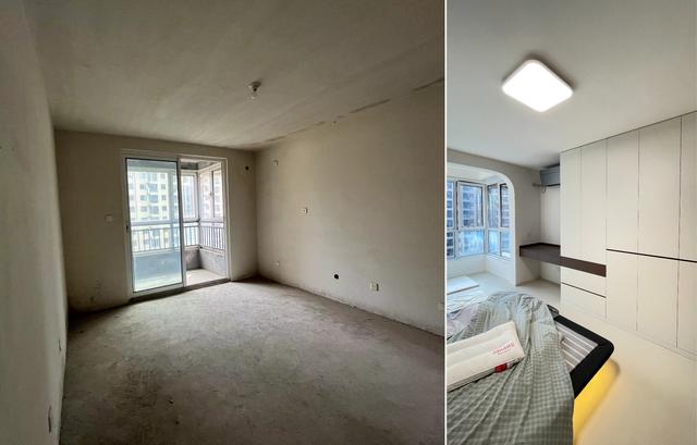 16万硬装120m² 奶油中古风，前后对比见证三室家的蜕变-11.jpg