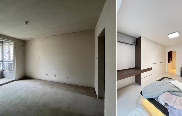 16万硬装120m² 奶油中古风，前后对比见证三室家的蜕变-13.jpg