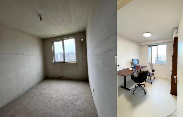 16万硬装120m² 奶油中古风，前后对比见证三室家的蜕变-23.jpg