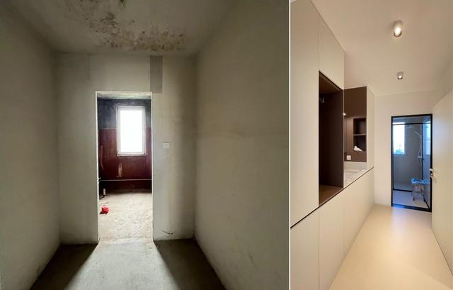 16万硬装120m² 奶油中古风，前后对比见证三室家的蜕变-22.jpg