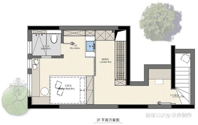 小姐姐71平极简奶油风复式公寓-16.jpg