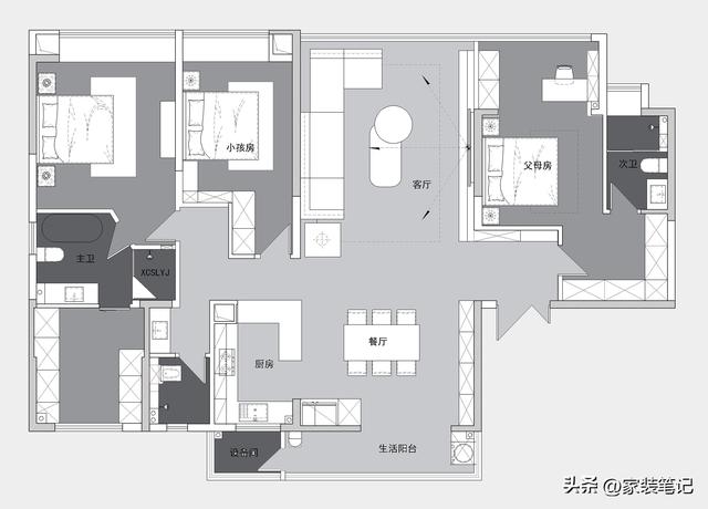 95后小年轻的185㎡现代极简风的家，细节之处尽显品味-3.jpg