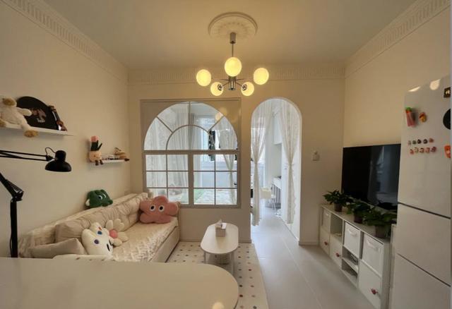 35m²单身公寓，温柔奶油风的小确幸-7.jpg