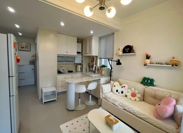 35m²单身公寓，温柔奶油风的小确幸-8.jpg