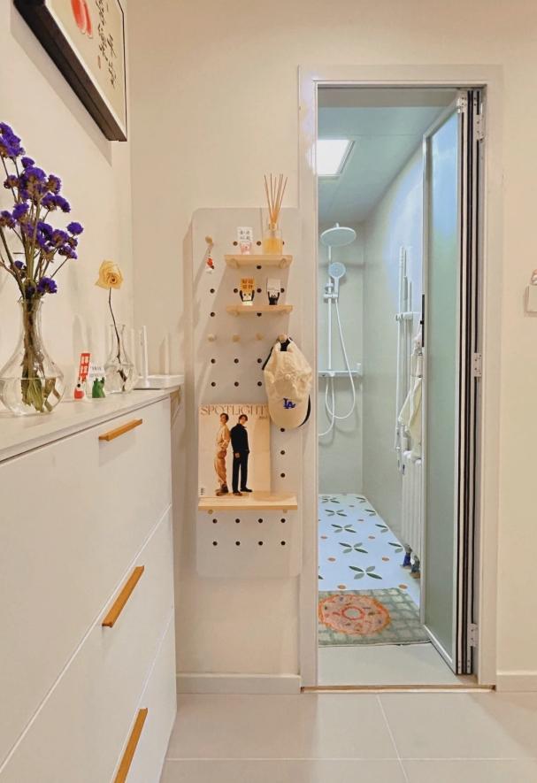 35m²单身公寓，温柔奶油风的小确幸-13.jpg
