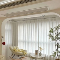 112㎡奶油风装修整体色调统一空间显大且干净非常温馨
