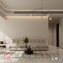 漳州装修｜建发映月133㎡现代奶油风，解锁家的温馨细腻新境界